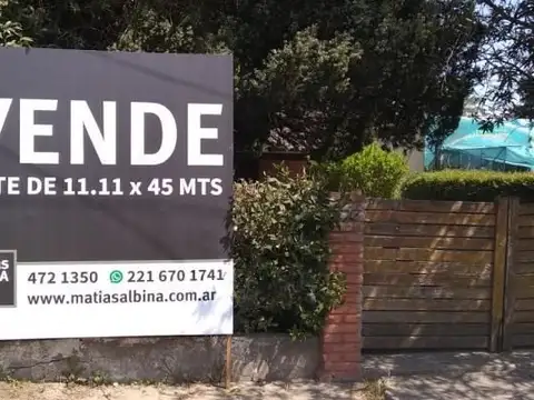 Terreno - Venta - Argentina, Manuel B Gonnet - Camino Gral Belgrano e/ 487 y 488