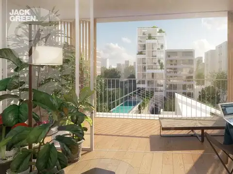 Departamento Monoambiente con 1 baño