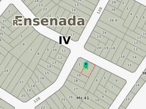 Terreno en Venta en Ensenada, USD 33.000