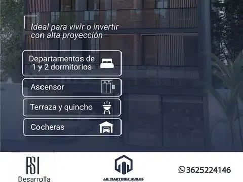 DEPARTAMENTO 3 AMBIENTES - MACROCENTRO, RESISTENCIA