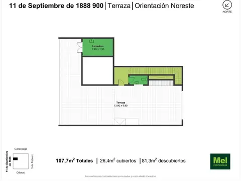 Departamento en Venta de 2 dormitorios