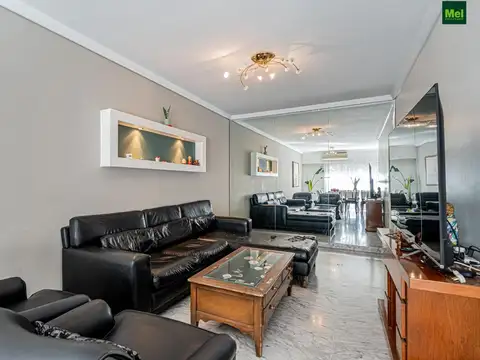 Departamento 3 ambientes con 5 baños