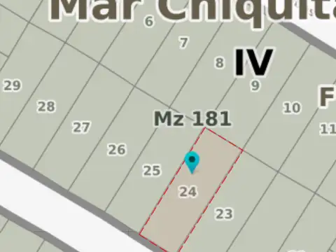 Terreno en venta en Santa Clara Del Mar a 300 metros de la playa