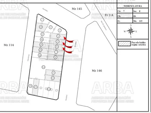 "Terreno en venta en  Villa Alpina - Pilar"