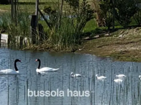 Lote en venta a la laguna en barrio Golf de Canton Escobar