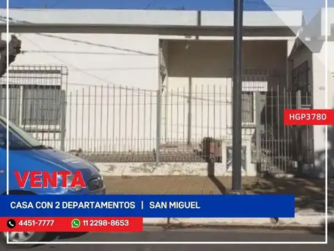 Casa - Venta - Argentina, San Miguel - San Lorenzo 1055