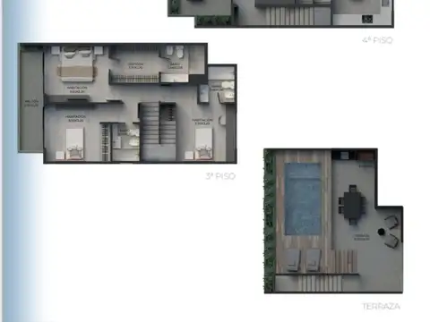 Departamento en Venta de 4 ambientes