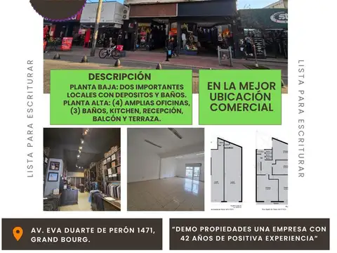 Local en Venta en Grand Bourg, USD 1.100.000