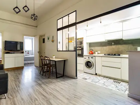 Venta dpto 3 amb con patio en Barrio Norte a nuevo