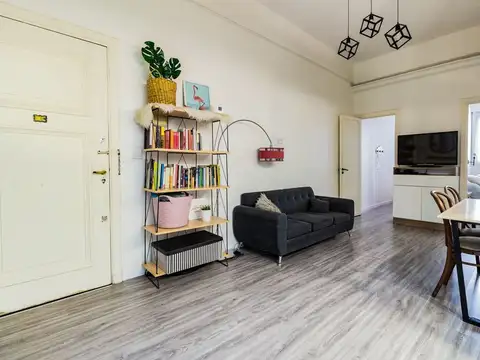 Venta dpto 3 amb con patio en Barrio Norte a nuevo