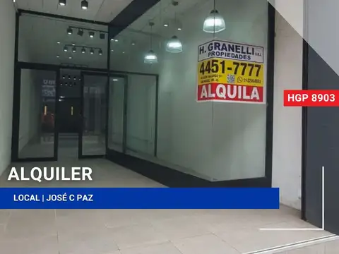 Local - Alquiler - Argentina, José C Paz - Granaderos a Caballo 4929