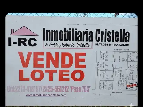 Venta de terrenos en zona residencial en Carmen de Areco