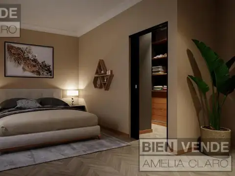 Departamento 4 ambientes con 2 baños
