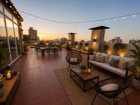 Venta Departamento Pent-Hause c/ quincho / terraza propia y 2 cocheras Muñiz  