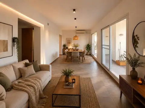 Venta Departamento 4 amb ( piso completo con quincho ,terraza ,y 2 cocheras )