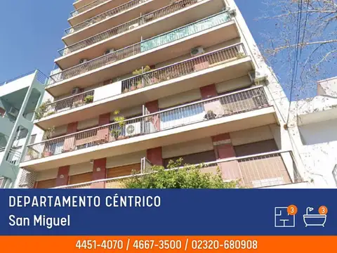 Departamento - Alquiler - Argentina, San Miguel - Sarmiento 1447