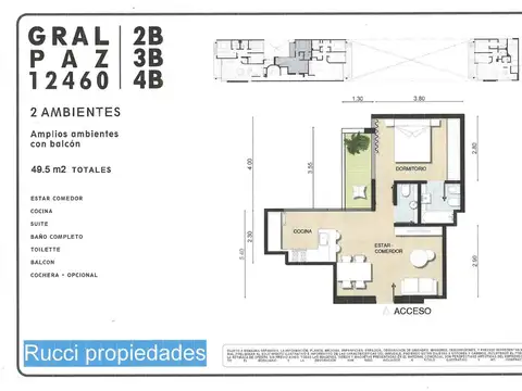 AVENIDA GENERAL PAZ 12400, Piso 1