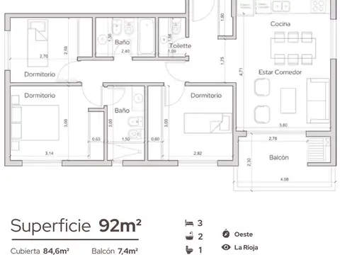 Pacheco Central - Santa Fe  al 200