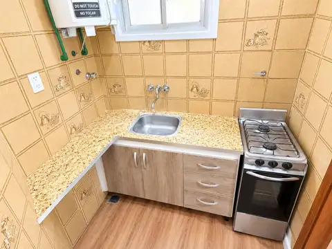 Departamento 2 ambientes con 1 baño