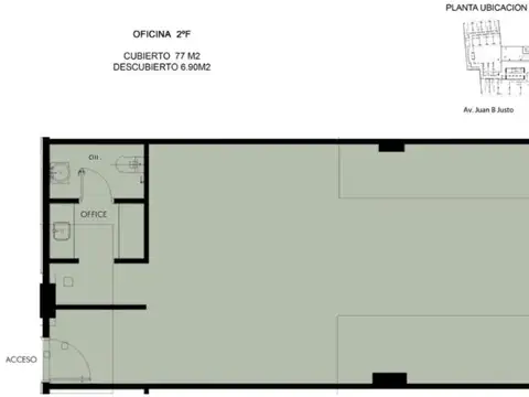 Oficina en Venta en Palermo Hollywood, USD 235.179