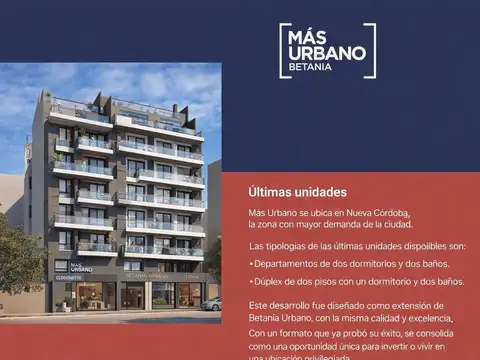 Departamento 3 ambientes con 2 baños