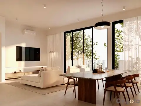 Venta departamento monoambiente en Villa del Parque balcón