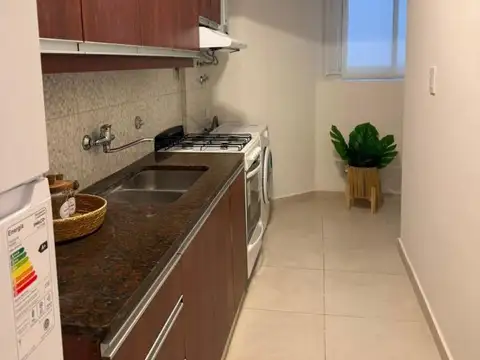 Departamento 2 ambientes con 2 baños