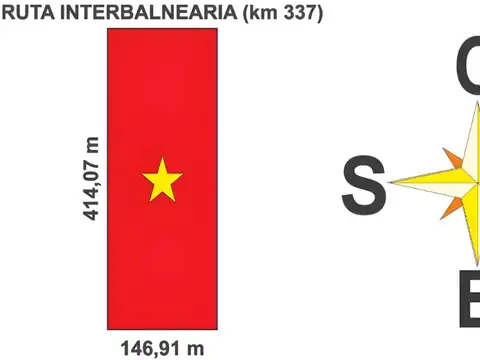Lote: La Lucila del Mar - Aguas Verdes - B481