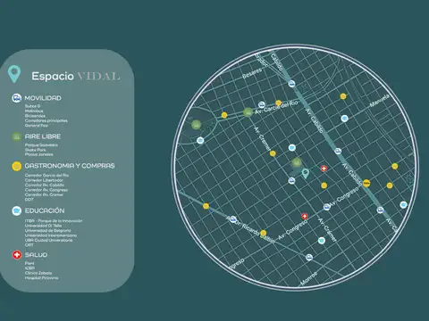 Vidal 3100, Piso 1