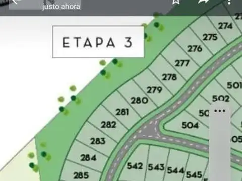 Terreno en Venta 35  mts Fondo