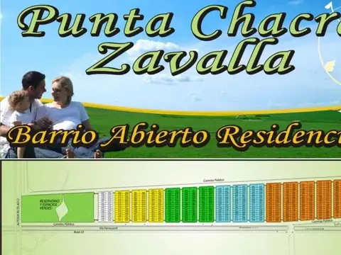LOTES EN VENTA - PUNTA CHACRA - ZAVALLA