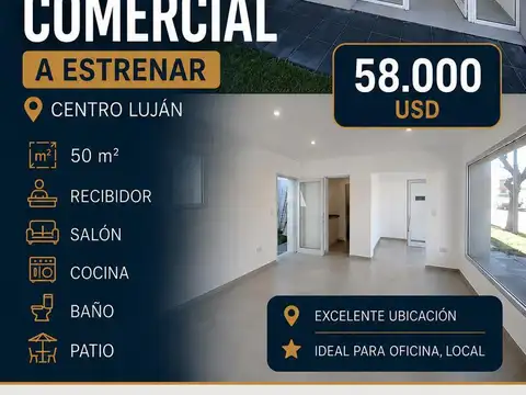 VENTA LOCAL A ESTRENAR ANTE ESQUINA EN LUJAN