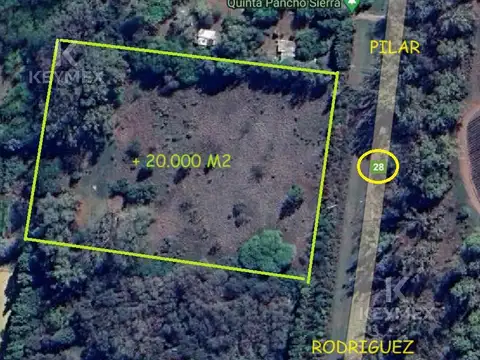 Terreno en Venta 62  mts Frente