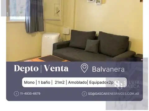 Departamento - Balvanera- Monoambiente