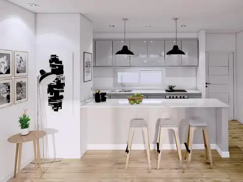 Departamento 4 ambientes con 2 baños