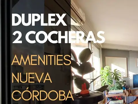 DUPLEX DE CATEGORÍA, BALCÓN, FRENTE ,NUEVA CÓRDOBA