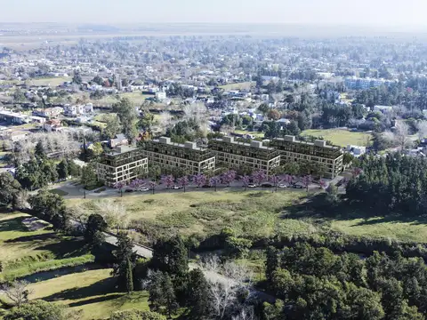 Departamentos de 1, 2 y 3 dormitorios de diseño con amenities en Fisherton