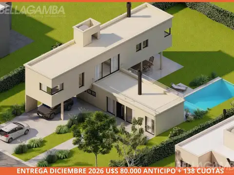 CASA VENTA BARRIO CERRADO PRADOS DEL OESTE 4 AMBIENTES CUOTAS