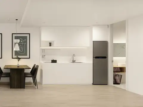 Venta Dpto Monoambiente al frente con Balcon Huergo al 200 Cañitas Palermo.