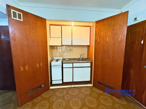 Departamento 2 ambientes con 1 baño