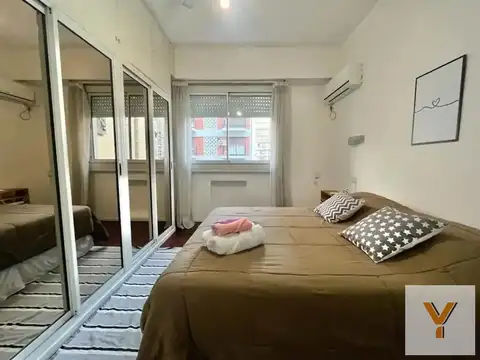 Departamento 2 ambientes con 1 baño