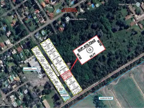 Terreno en Robles del Monarca Pilar