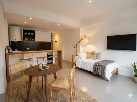 Departamento Monoambiente con 1 baño