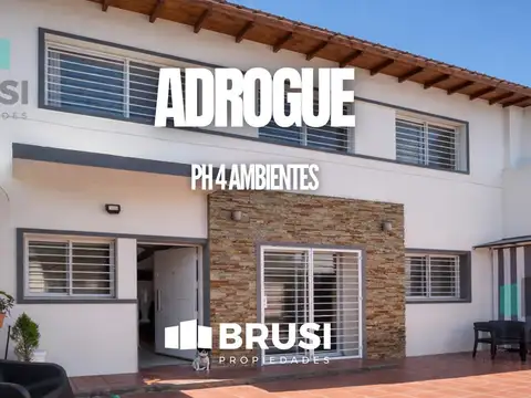PH TIPO CASA EN VENTA EN ADROGUE - 4 AMBIENTES