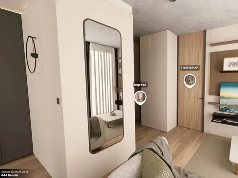 Departamento en Venta de 1 dormitorio