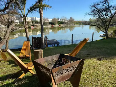 Casa en Venta al Lago Central – Las Glorietas, Nordelta | Vista Abierta al Agua con renta hasta Sept