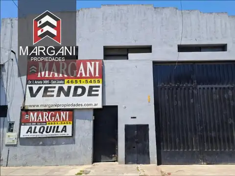 Galpon 380m2 cub - ZONA INDUSTRIAL -