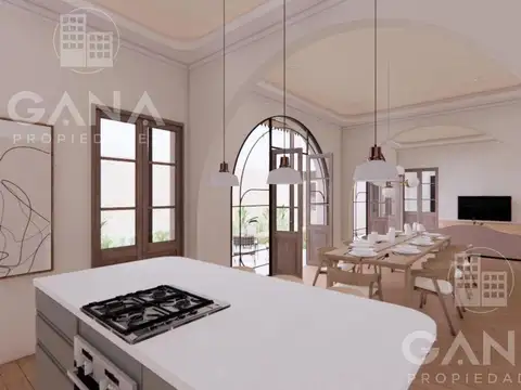 Casa en Venta de 3 dormitorios con Jardín, Pileta y Cochera, reciclada a nuevo.