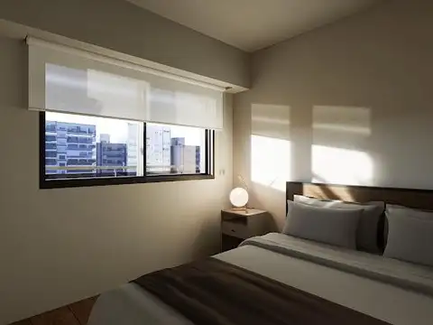Departamento Monoambiente con 1 baño