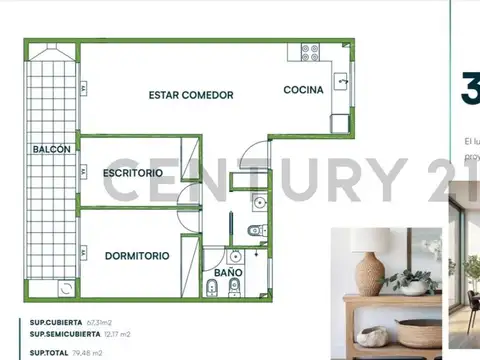 Departamento en Venta 1 año